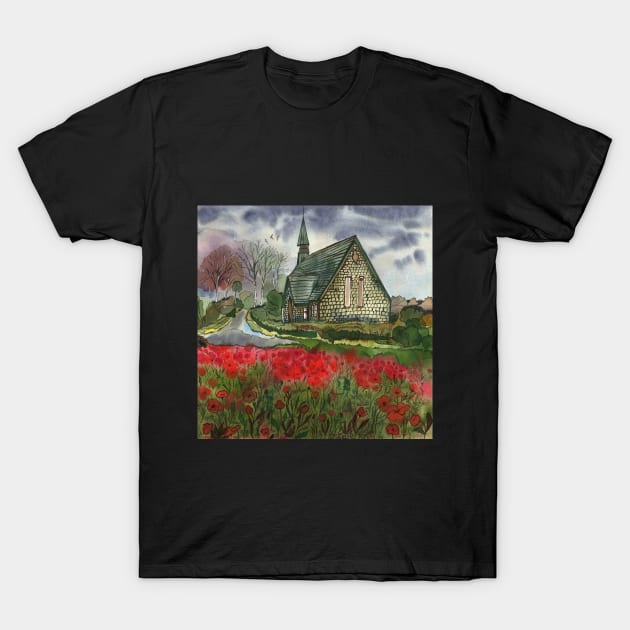 House by the road T-Shirt by Irina_Reznikova